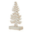 White Wash Collection Wooden Tiered Tree Decoration - Christmas Decor - British D'sire