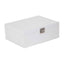 White Wooden Storage Box - Wooden Crates - British D'sire