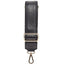 Wide Leather Cross Body Strap - Black Pebble - Accessories - British D'sire