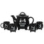 Witches Brew Ceramic Cauldron Tea Set - British D'sire