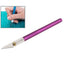 WLXY - 9310, WLXY Tool Precision Knife with Replaceable Blade for Mat Carving / Scoring / Trimming, OAL: 145mm, Size: 121mm x 6mm Diameter(Purple) - British D'sire