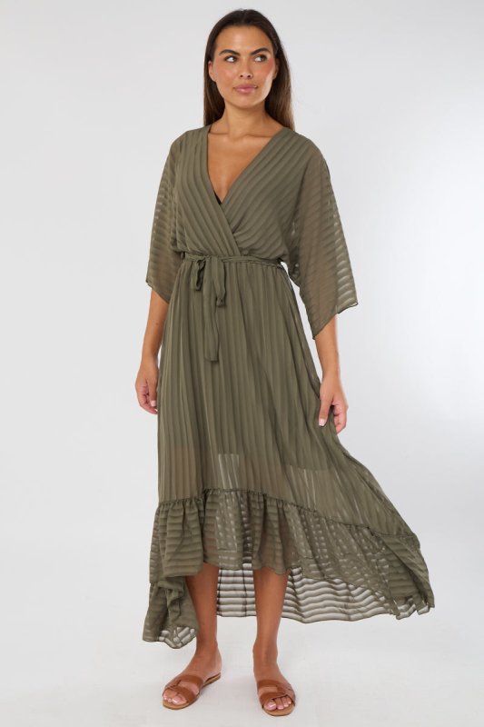 Wrap Maxi Dress – One Size - Dresses - British D'sire