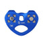 XINDA TP-Q9720 Outdoor Development Jungle Crossing Heart Shape Double Axle Ropeway Pulley(Blue) - British D'sire