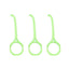 YOUTU 3pcs Invisible Braces Extractor Picking Hooks And Removing(Green) - British D'sire