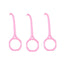 YOUTU 3pcs Invisible Braces Extractor Picking Hooks And Removing(Pink) - British D'sire