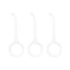 YOUTU 3pcs Invisible Braces Extractor Picking Hooks And Removing(White) - British D'sire