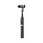 ZGA S02 Bluetooth Remote Control Hidden Tripod Selfie Stick(Black) - British D'sire