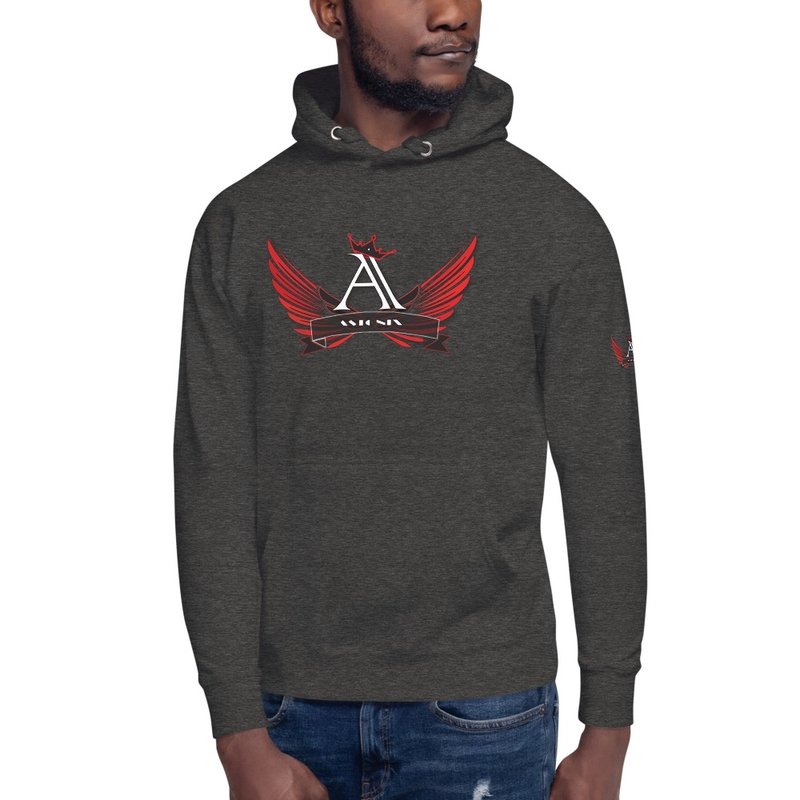 Astonix ASTONIX CHARCOAL HEATHER PREMIUM HOODIE | COTTON HERITAGE M2580 - Men's Hoodies & Sweatshirts - British D'sire