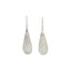 Classically beautiful teardrop earrings with sterling silver - Earrings - British D'sire