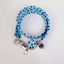 Clover Blue Liberty Bracelet | Liberty Jewelry | Liberty Fabric Bracelet | Gift Idea | Perfume Bracelet - Bracelet - British D'sire