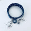 Clover Navy blue Liberty Women's Bracelet with Anchor and Pearl Perfume | Anchor Jewel Liberty Bracelet | Gift idea | Bracelet | Jewelry Gifts - Bracelet - British D'sire