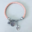 Clover Pink Women's Bracelet with Tree of Life and Perfume Pearl | Women's Bracelet | Jewelry | Tree of Life Bracelet - Bracelet - British D'sire