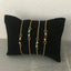 Clover Set of Women's Natural Stone and 24K Gold Plated Heishi Pearl Bracelets - Bracelet - British D'sire