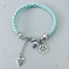 Clover Turquoise Bracelet with Dog Paw | Jewelry | Bracelets | Women's Bracelet | Turquoise Bracelet | Christmas Gift - Bracelet - British D'sire