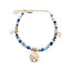 Clover Women's Bracelet With Shells | Swarovski Magic Natural Stones and 24K Gold Plated Heishi Pearls | Golden Bracelet | Gift Jewelry | Gold Women's Jewelry | Women's Gift idea | Gift jewelry - Bracelet - British D'sire