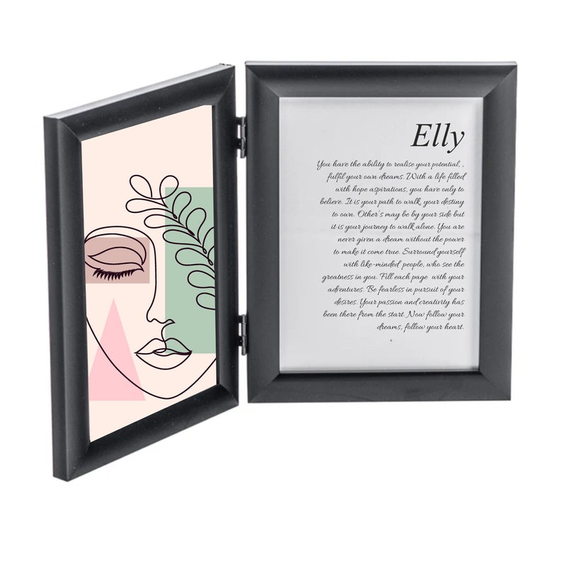 <h2 style="text-align: center;">Follow Your Dreams Bedside Inspirational Framed Poem</h2> <p><span>Be inspired every morning withb this inspirational poem. Place this poem by your bedside table where you can read it for strength and motivation. A thoughtful personalised keepsake for loved ones, friends and family who are overcoming barriers in their lives, such as illness or a difficult moment in their life. </span></p> <span>Be inspired every morning withb this inspirational poem. Place this po