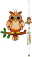 Garden Chime Owl On Branch Wind Chime Small - British D'sire