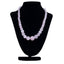 Infinity Rose Quartz 18+2 Inches Necklace - Necklaces & Pendants - British D'sire