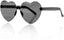 Jagowa Heart Shape Sunglasses, Multicolor Rimless Heart-shaped One Piece Glasses - Women's Sunglasses - British D'sire