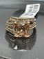 Jewellery Kingdom Champagne Princess Cut Cubic Zirconia Ring (Gold) - Rings - British D'sire