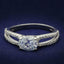 Jewellery Kingdom Cubic Zirconia Sterling Solitaire Accents Ladies Oval Engagement Ring (Silver) - Engagement Rings - British D'sire