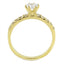 Jewellery Kingdom Ladies 1 Carat Solitaire Accents Cubic Zirconia Engagement Gold Ring - Jewelry Rings - British D'sire
