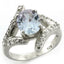 Jewellery Kingdom Ladies Amethyst Cz Oval Cut 3 Carat Sterling Silver 925 Stamped Ring - Jewelry Rings - British D'sire