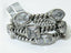 Jewellery Kingdom Ladies Bezel Stacking Blackened Band Stainless Steel Rope Ring - Jewelry Rings - British D'sire
