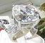 Jewellery Kingdom Ladies Cocktail Cushion Cut Big 1.7 Carat Stainless Steel Statement Ring - Jewelry Rings - British D'sire