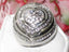 Jewellery Kingdom Ladies Heart Dome Chunky Pave Cocktail Ring (Silver) - Rings - British D'sire