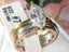 Jewellery Kingdom Ladies Marquise Stainless Steel Cz Engagement Bands 4ct Ring Set (Rose Gold) - Jewelry Rings - British D'sire