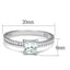 Jewellery Kingdom Ladies Princess 1 Carat Solitaire Accents Cz Sterling Silver Engagement Ring - Jewelry Rings - British D'sire