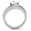 Jewellery Kingdom Ladies Trillion Cut Stainless Steel Cz Cubic Zirconia Pave Engagement Ring Jewellery Kingdom Ladies Trillion Cut Stainless Steel Cz Cubic Zirconia Pave Engagement Ring - Jewelry Rings - British D'sire