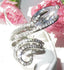 Jewellery Kingdom Marquise Cocktail Cz Long Finger Statement 3 Carat Ladies Ring (Silver) - Jewelry Rings - British D'sire