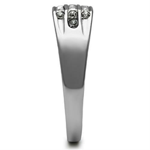 Jewellery Kingdom Mens Pinky Signet Band 1.5K Stainless Steel Ring (Silver) - Rings - British D'sire
