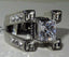Jewellery Kingdom Mens Square Cz Princess Cut Signet Stainless Steel Unique Ring (Silver) - Jewelry Rings - British D'sire