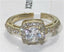 Jewellery Kingdom Princess Square Steel Solitaire Ladies Ring (Gold) - Jewelry Rings - British D'sire