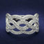 Jewellery Kingdom Sterling Way Band Stamped Cubic Zirconia Ladies Ring (Silver) - Jewelry Rings - British D'sire