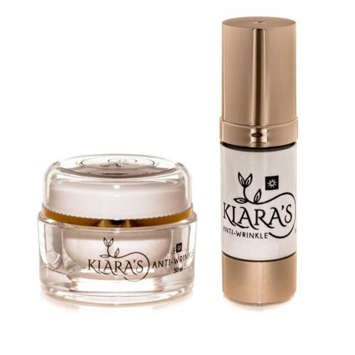 Klara's Anti-Wrinkle Day Cream 30 ml - Tone Nourish & Reducing Wrinkles with Organic Oils Added Vitamins Day Care Facial Cream for Women.