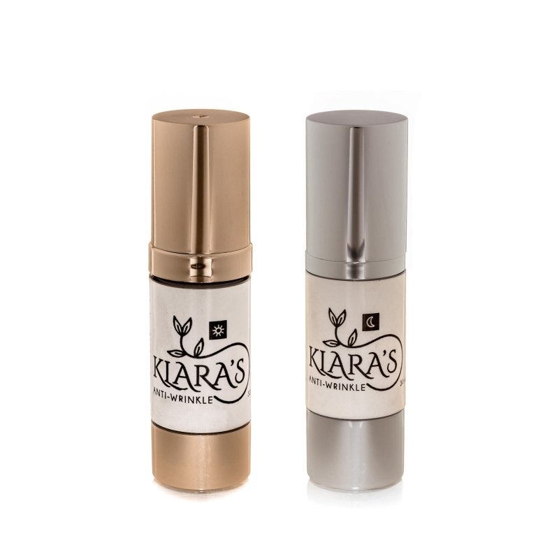 Klara's Vegan Anti-Wrinkle Day and Night Duo - Face Care - British D'sire