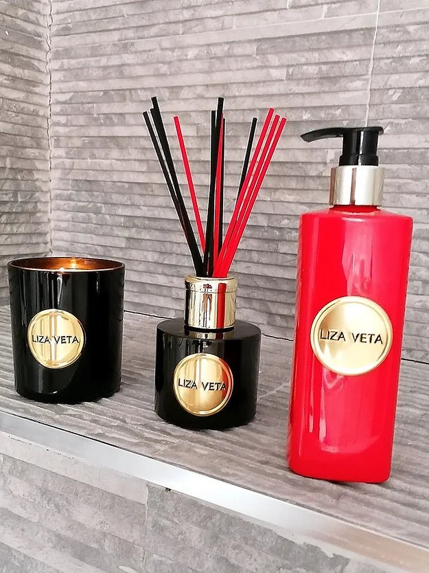 Liza Veta Lemongrass & Bergamot Reed Diffuser 100ml - Air Freshener - British D'sire