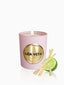 Liza Veta Lemongrass & Bergamot Scented Candle - Pink - Candles & Lanterns - British D'sire