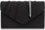 Milisente Women Clutch Bag Suede Pleated Envelope Bag Stylish Evening Bag - Women's Totes & Shoulder Bags - British D'sire