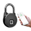 P22+ Waterproof Fingerprint Padlock with Cellphone APP Control & Low Battery Alarm - Fingerprint Padlock - British D'sire