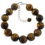 Pearlz Gallery Ladies Tigers Eye Faceted Bracelet - Bracelets & Bangles - British D'sire