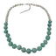Pearlz Gallery Round Bead White Howlite Knotted Necklace - Necklaces & Pendants - British D'sire