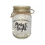 Pure Essence Greetings Merry and Bright Christmas Personalised LED Candle Jar Light (Clear) - Vases & Other Decor Item - British D'sire