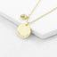 Pure Essence Greetings Personalised Heart & Disc Family Necklace - Necklaces & Pendants - British D'sire