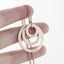 Pure Essence Greetings Personalised Love Necklace of Rings - Necklaces & Pendants - British D'sire