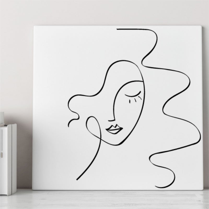 Pure Essence Greetings Personalised One Line Drawing Ceramic Plaque - Signs & Plaques - British D'sire